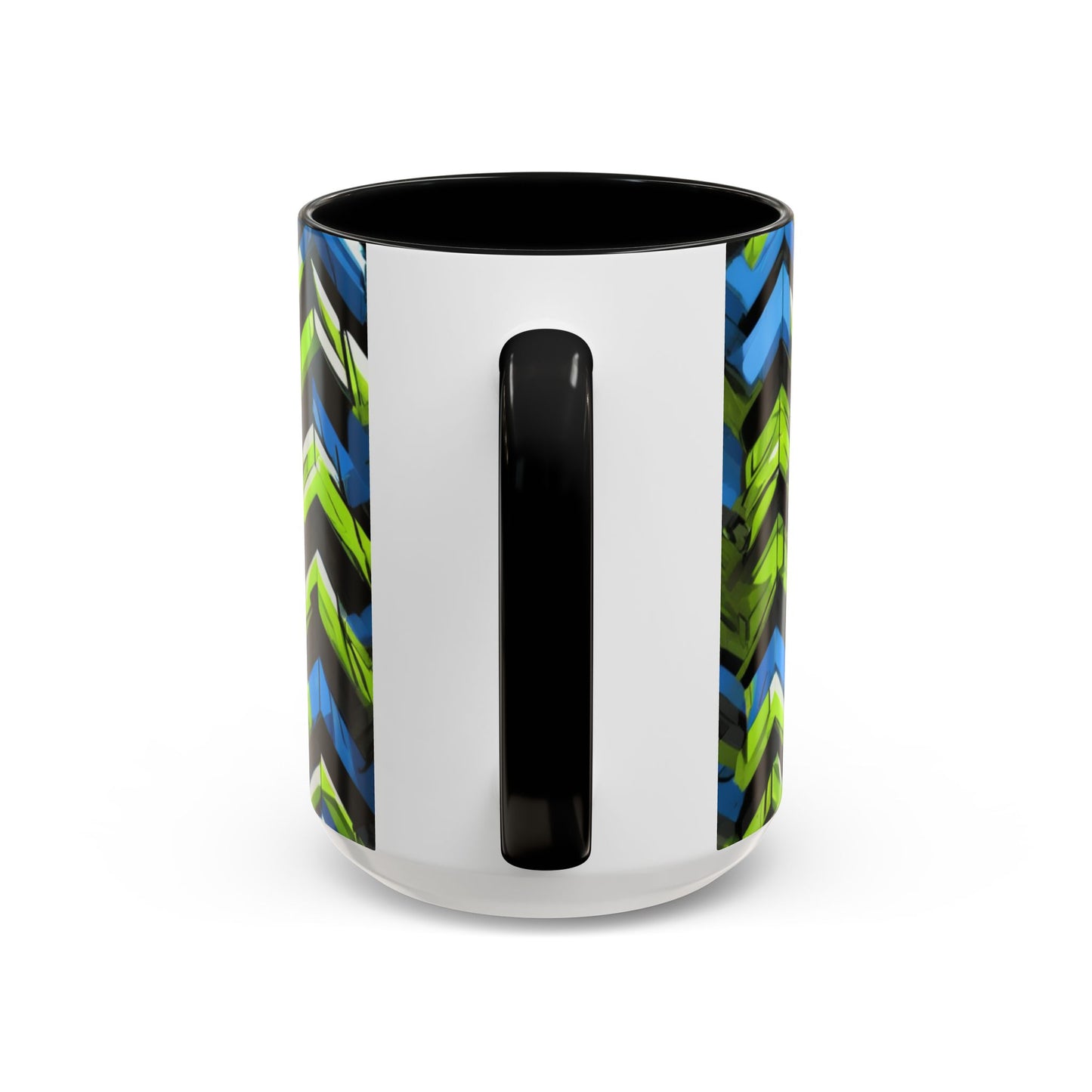 boostlete-rise-grind-pattern-chevron-isometric-0195 — Accent Mug 11oz/15oz