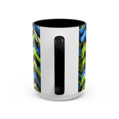 boostlete-rise-grind-pattern-chevron-isometric-0195 — Accent Mug 11oz/15oz