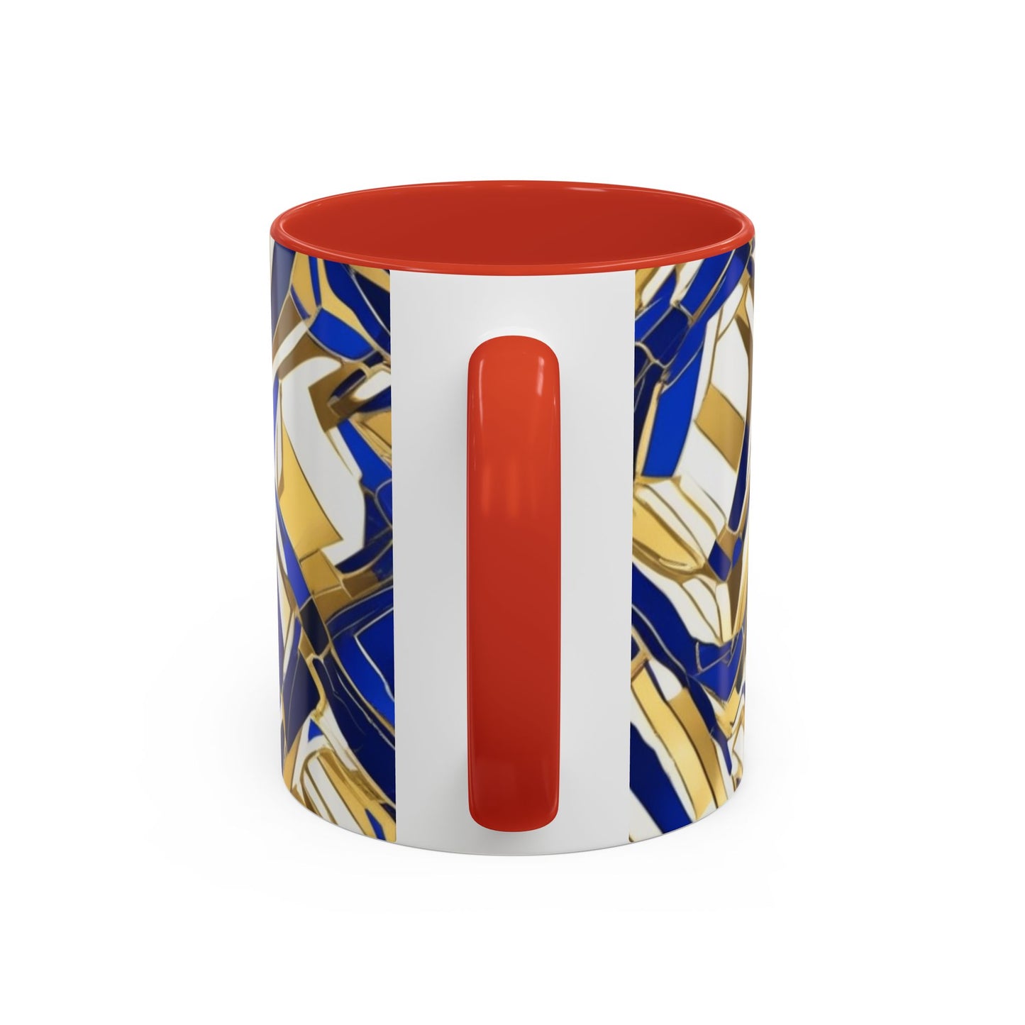 boostlete-boost-mode-pattern-hex-athletic-0611 — Accent Mug 11/15oz