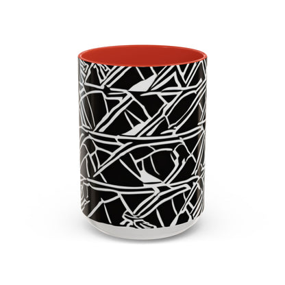 boostlete-boost-mode-pattern-stair-steps-athletic-0311 — Accent Mug 11oz/15oz