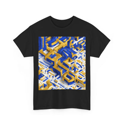 boostlete-iron-intent-type-one-more-rep-arc-isometric-0069 — Unisex Heavy Cotton Tee (Gildan 5000)