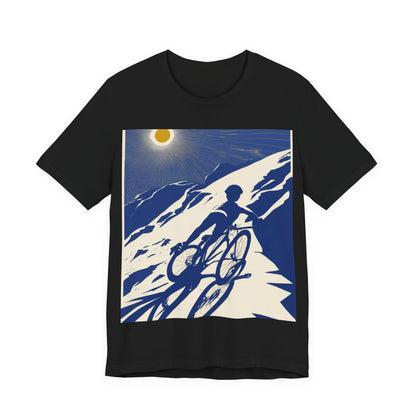 boostlete-am-crew-scene-cyclist-offset-bold-0008 — Unisex Jersey Short Sleeve (B+C 3001)