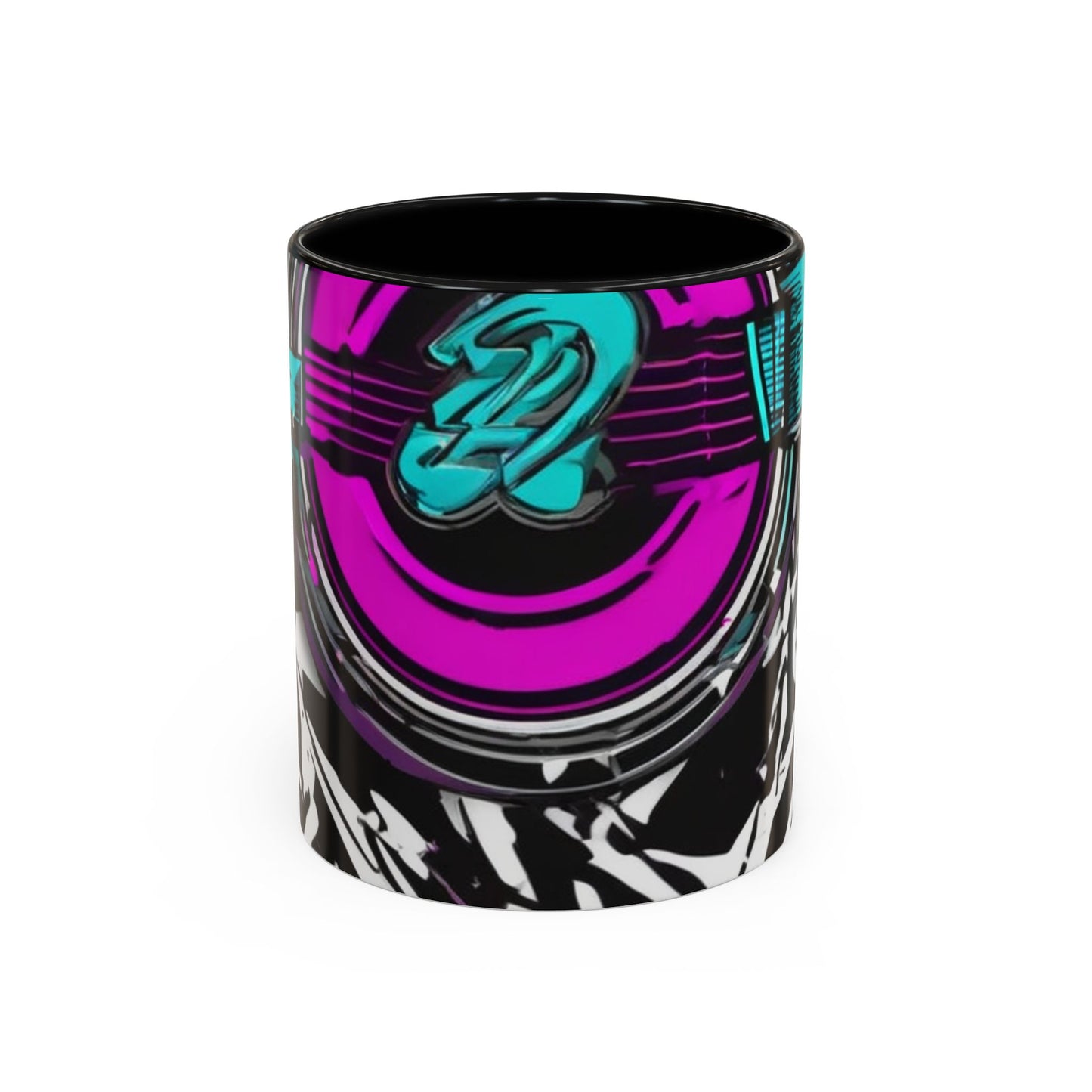 boostlete-boost-mode-type-again-badge-monoline-0293 — Accent Mug 11oz/15oz