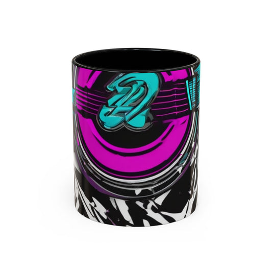 boostlete-boost-mode-type-again-badge-monoline-0293 — Accent Mug 11oz/15oz
