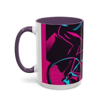 boostlete-rise-grind-scene-cyclist-outline-vector-0868 — Accent Mug 11/15oz