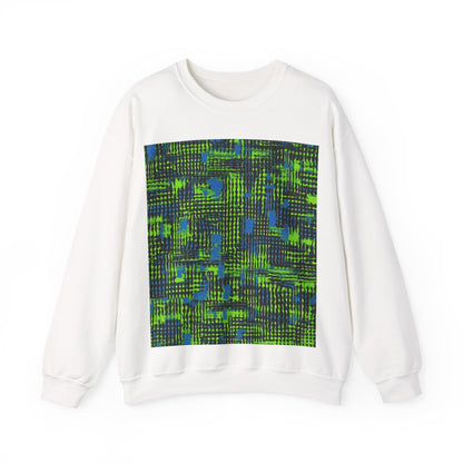 boostlete-pr-season-pattern-audio-industrial-0043 — Unisex Heavy Blend Crewneck Sweatshirt (Gildan)
