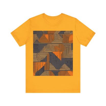 boostlete-field-day-pattern-stair-steps-geometric-0055 — Unisex Jersey Short Sleeve (B+C 3001)