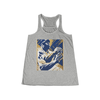 boostlete-pr-season-scene-athlete-high-industrial-0160 — Women's Flowy Racerback Tank (B+C 8800)