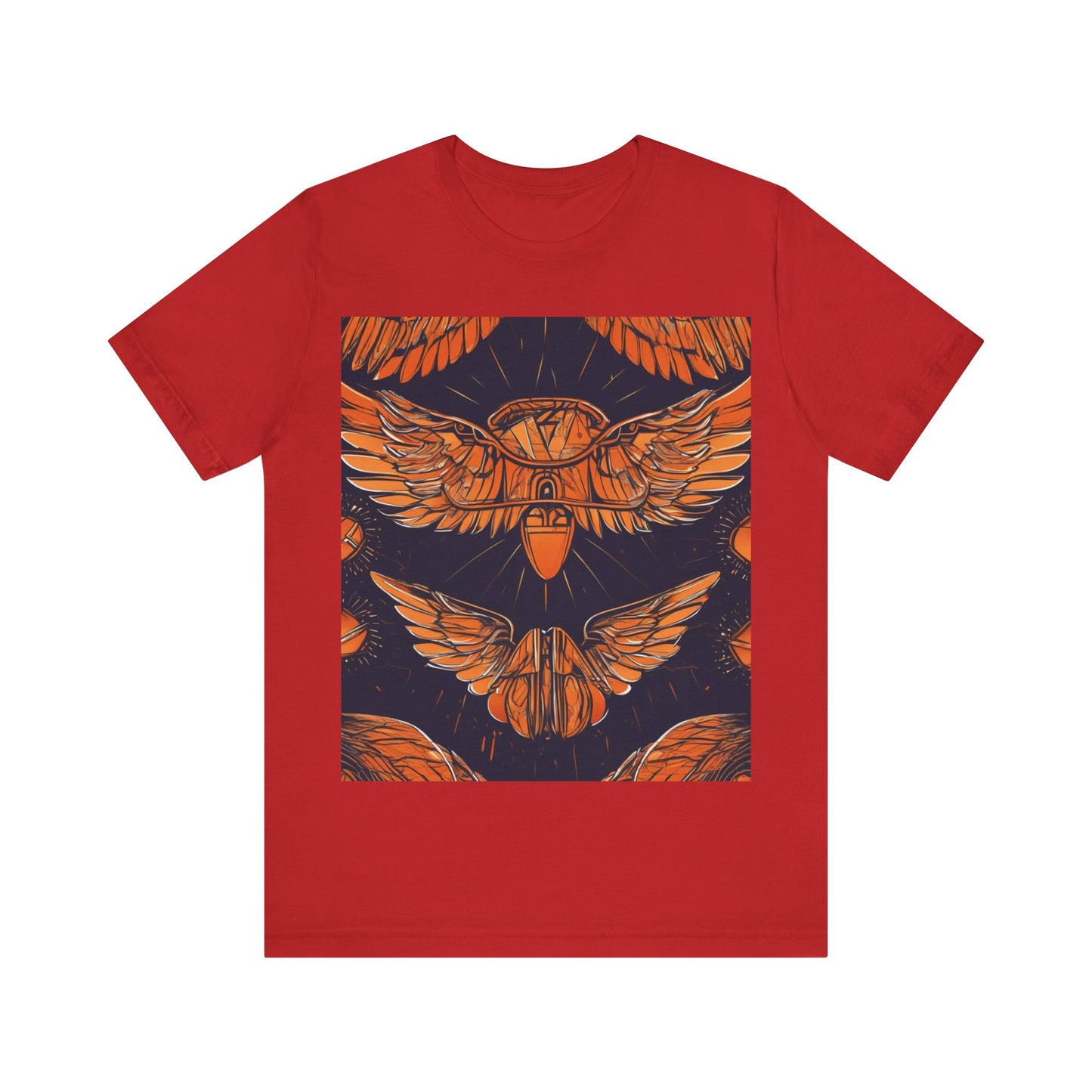 boostlete-field-day-icon-wings-soft-geometric-0298 — Unisex Jersey Short Sleeve (B+C 3001)