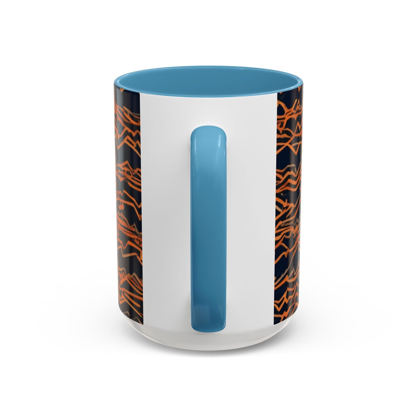 boostlete-field-day-pattern-ekg-bold-0135 — Accent Mug 11oz/15oz