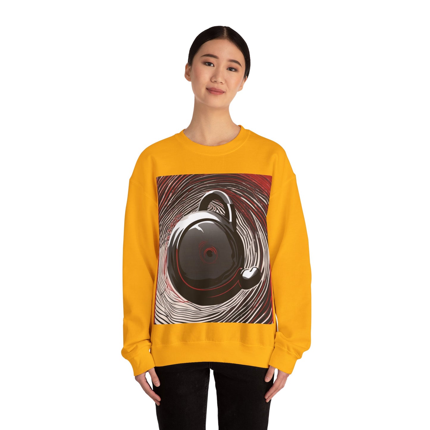 boostlete-am-crew-scene-kettlebell-motion-vector-0224 — Unisex Heavy Blend Crewneck Sweatshirt (Gildan)