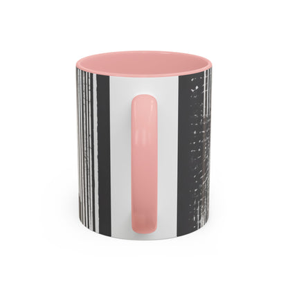 boostlete-am-crew-scene-hurdler-halftone-badge-0956 — Accent Mug 11/15oz