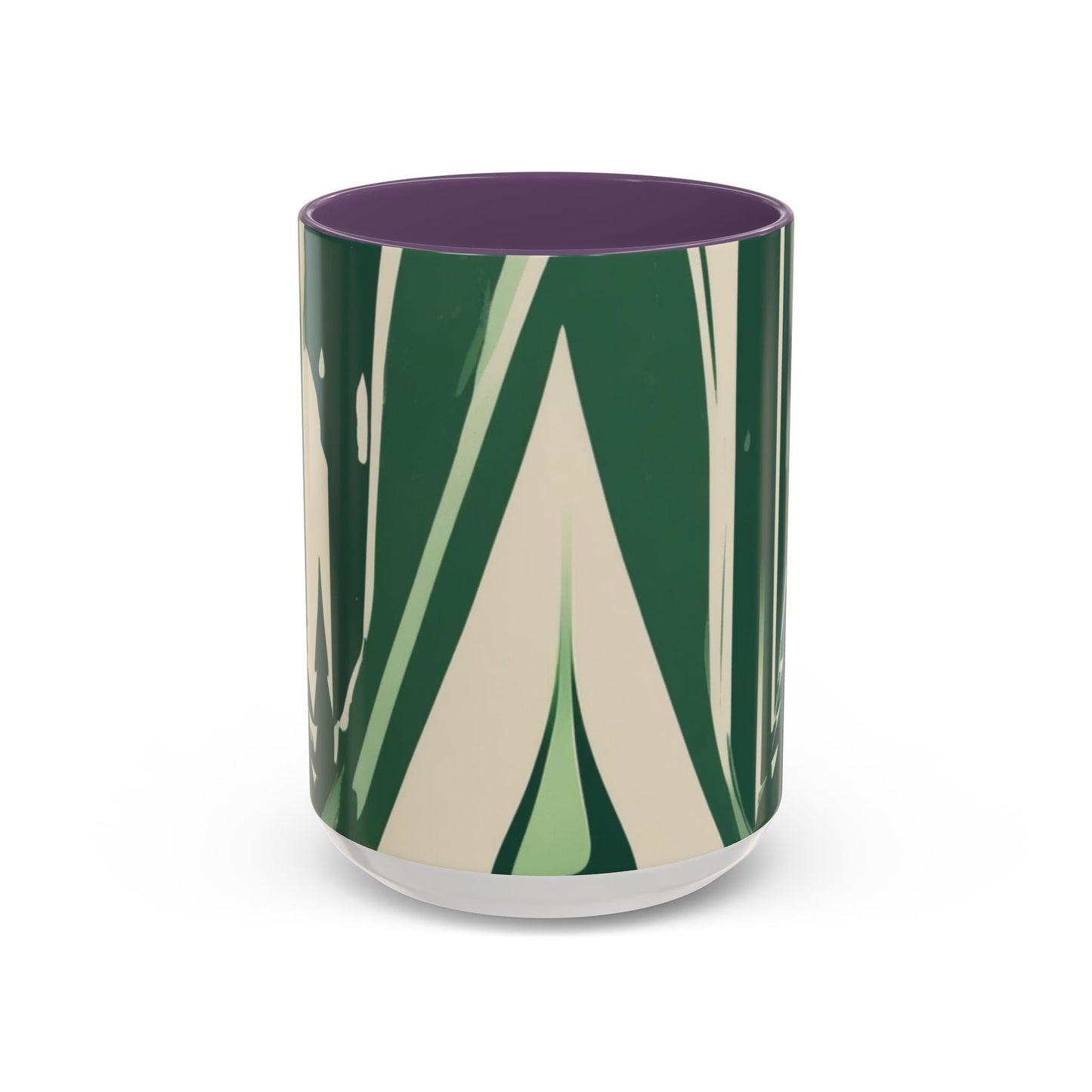 boostlete-quiet-power-icon-water-glitch-retro-0186 — Accent Mug 11oz/15oz