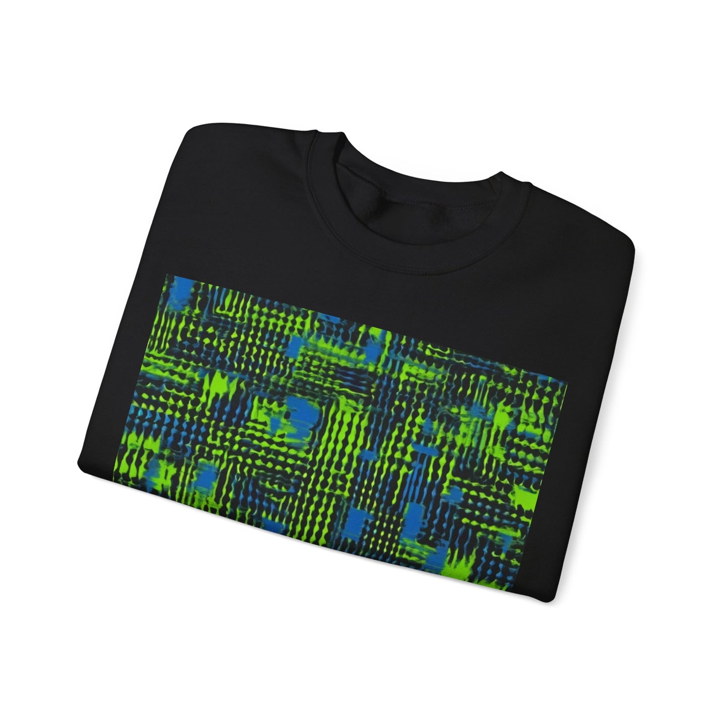 boostlete-pr-season-pattern-audio-industrial-0043 — Unisex Heavy Blend Crewneck Sweatshirt (Gildan)