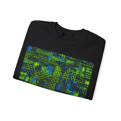 boostlete-pr-season-pattern-audio-industrial-0043 — Unisex Heavy Blend Crewneck Sweatshirt (Gildan)