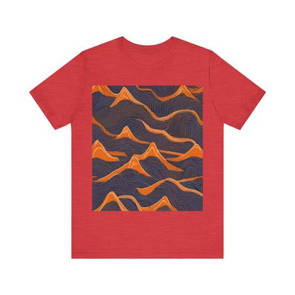 boostlete-boost-mode-pattern-topographic-engraved-0035 — Unisex Jersey Short Sleeve (B+C 3001)