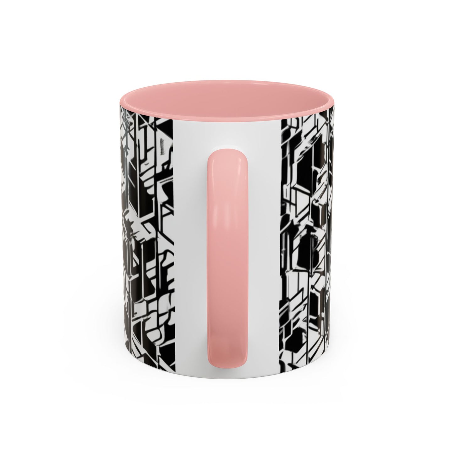 boostlete-field-day-pattern-micro-blueprint-0927 — Accent Mug 11/15oz