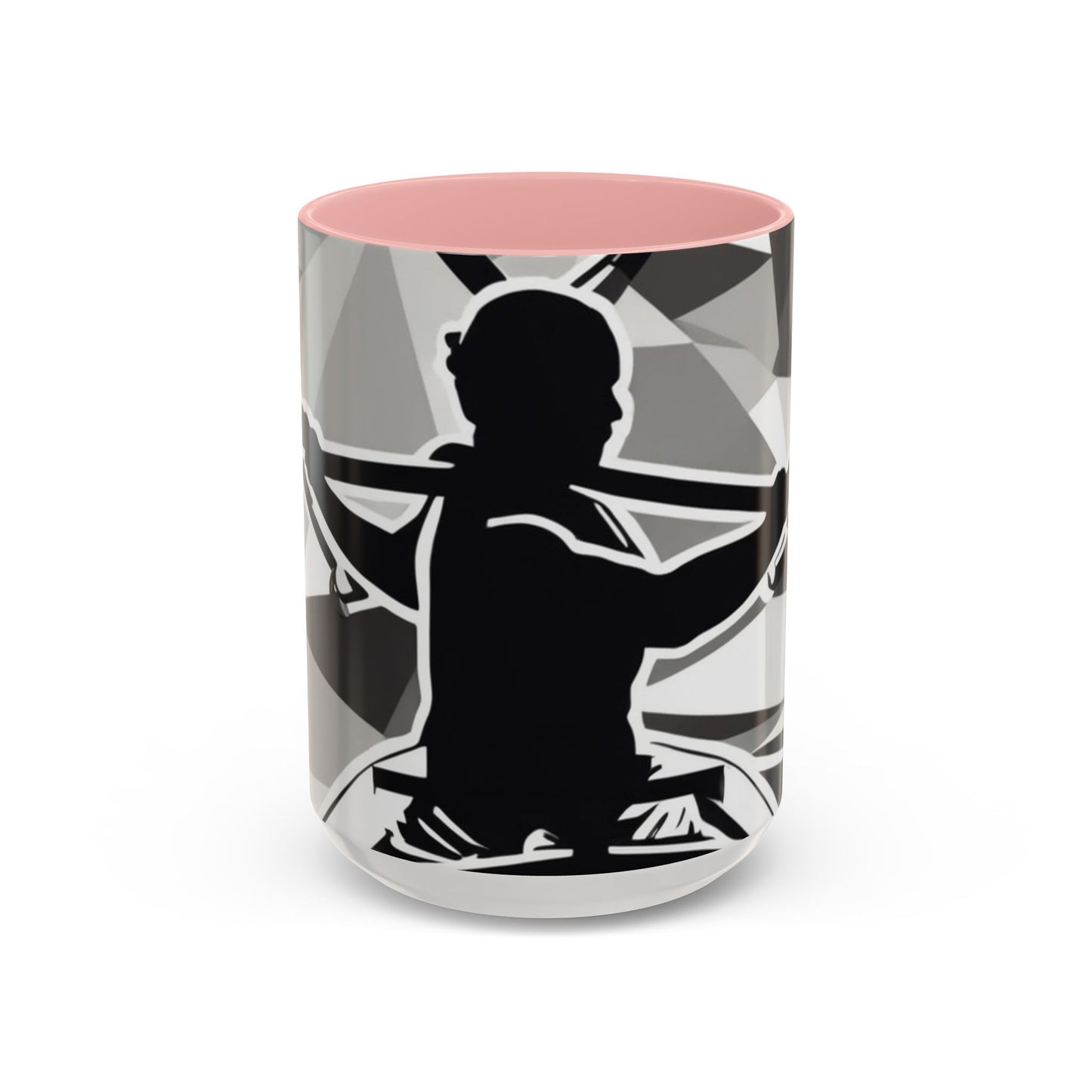 boostlete-am-crew-scene-rower-outline-geometric-0060 — Accent Mug 11oz/15oz
