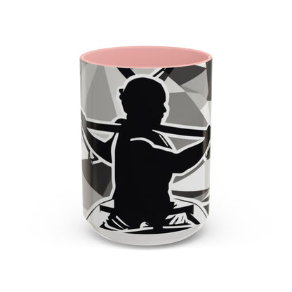 boostlete-am-crew-scene-rower-outline-geometric-0060 — Accent Mug 11oz/15oz