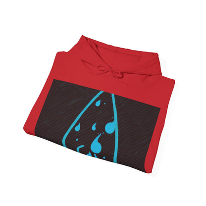 boostlete-iron-intent-icon-water-grainy-vector-0762 — Unisex Heavy Blend Hoodie (G18500)