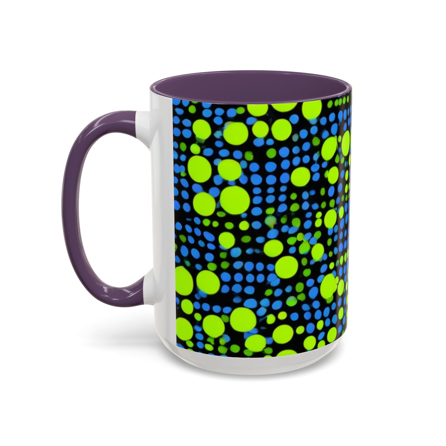 boostlete-mile-by-mile-pattern-dotted-geometric-0071 — Accent Mug 11oz/15oz