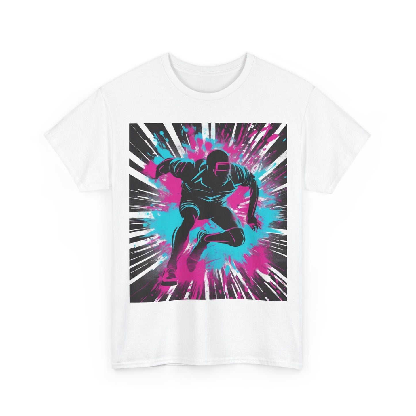 boostlete-recovery-progress-scene-sprinter-chalk-bold-0220 — Unisex Heavy Cotton Tee (Gildan 5000)