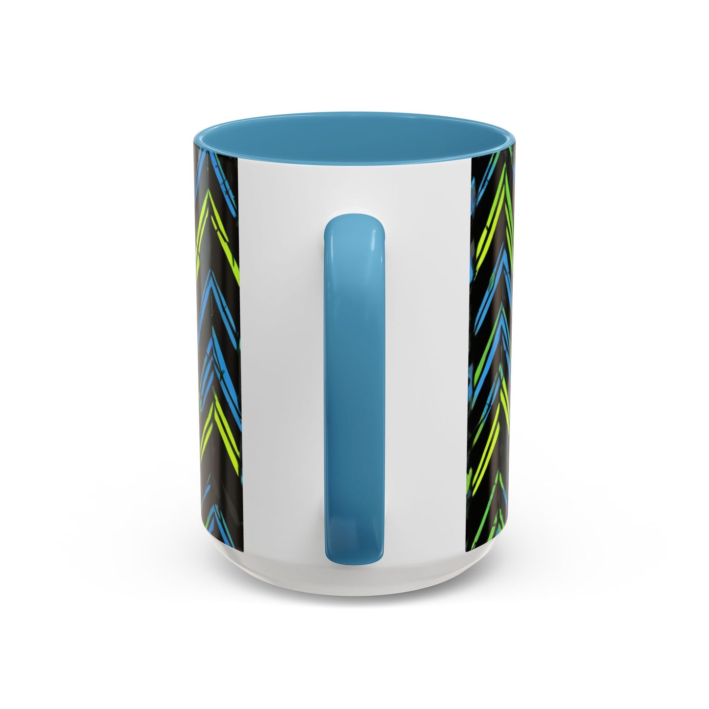 boostlete-mile-by-mile-pattern-chevron-monoline-0051 — Accent Mug 11oz/15oz