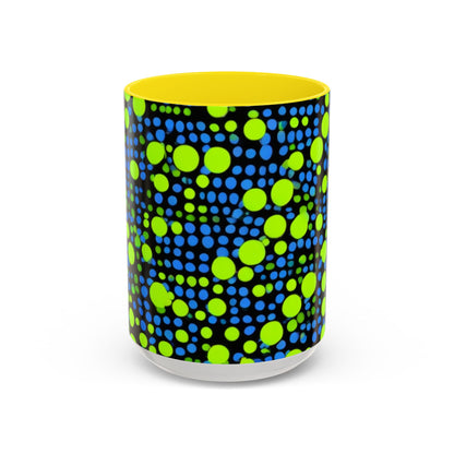 boostlete-mile-by-mile-pattern-dotted-geometric-0071 — Accent Mug 11oz/15oz