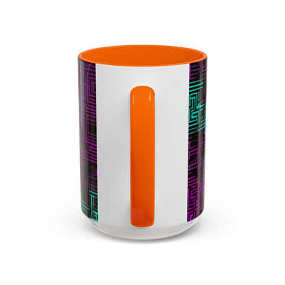 boostlete-boost-mode-pattern-plate-number-monoline-0079 — Accent Mug 11oz/15oz
