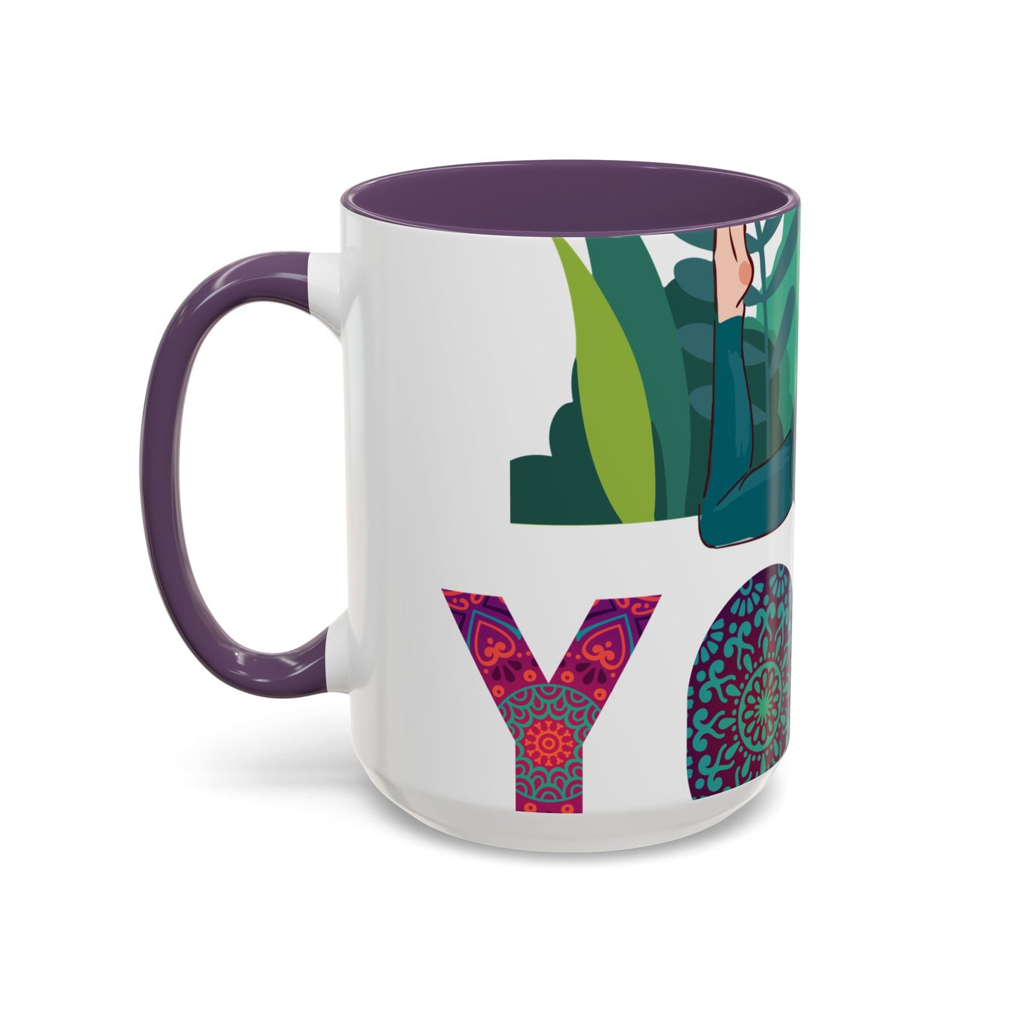 Yoga (41) — Accent Mug 11oz/15oz