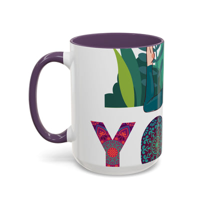 Yoga (41) — Accent Mug 11oz/15oz