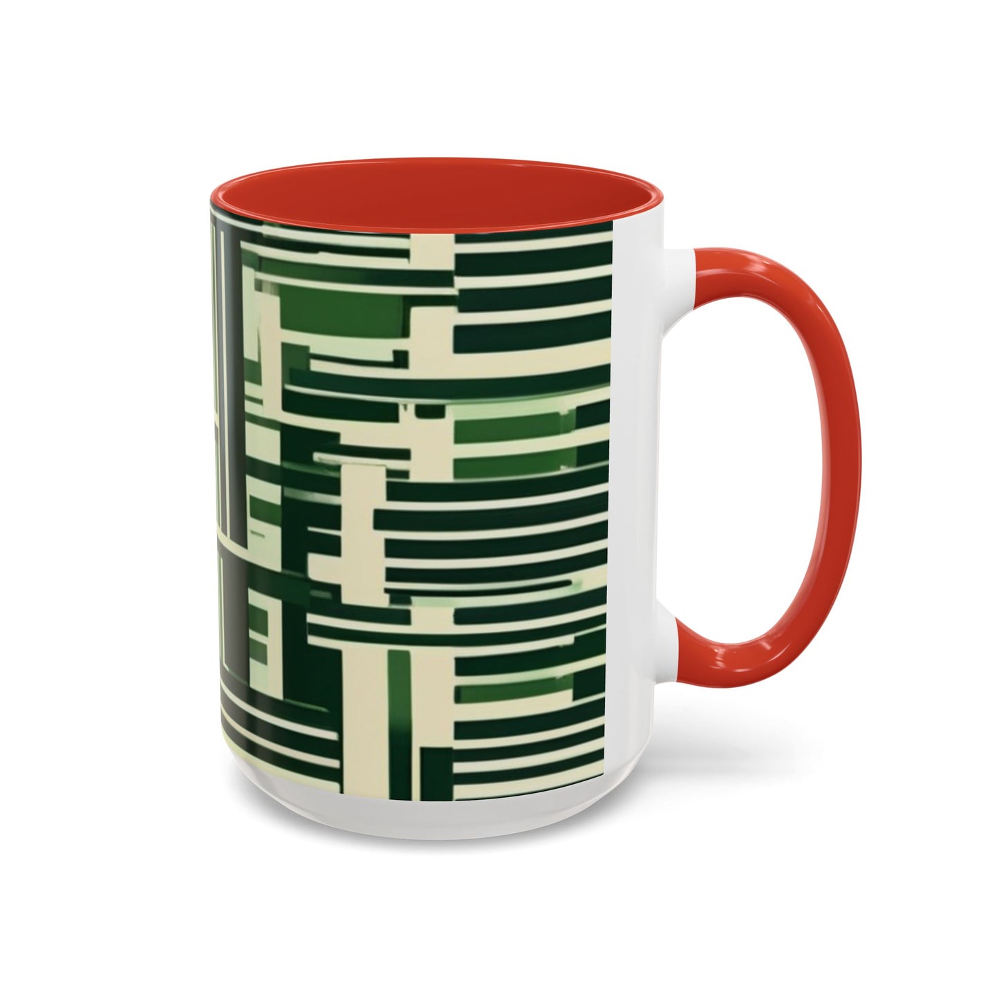 boostlete-rise-grind-pattern-barcode-bold-0123 — Accent Mug 11oz/15oz