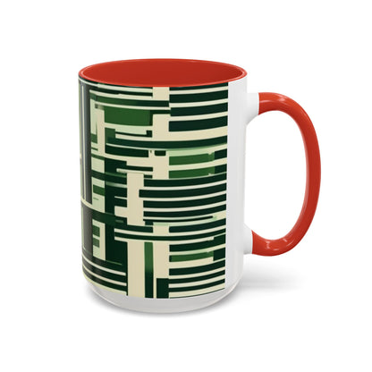 boostlete-rise-grind-pattern-barcode-bold-0123 — Accent Mug 11oz/15oz
