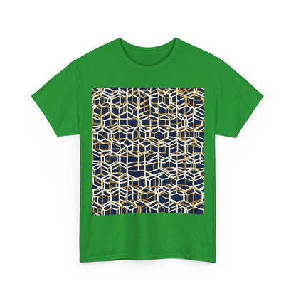 boostlete-am-crew-pattern-hex-industrial-0131 — Unisex Heavy Cotton Tee (Gildan 5000)