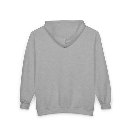 boostlete-am-crew-icon-crown-grainy-monoline-0022 — Unisex Heavy Blend Full-Zip Hooded Sweatshirt