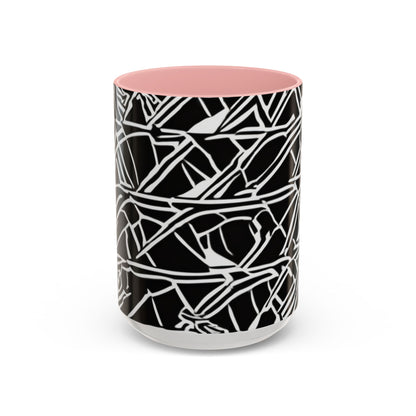 boostlete-boost-mode-pattern-stair-steps-athletic-0311 — Accent Mug 11oz/15oz