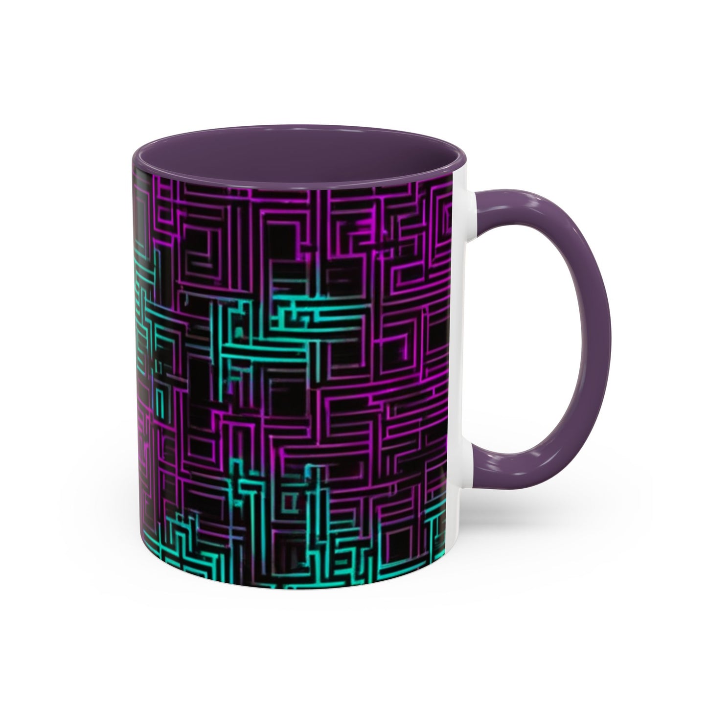 boostlete-boost-mode-pattern-plate-number-monoline-0079 — Accent Mug 11oz/15oz