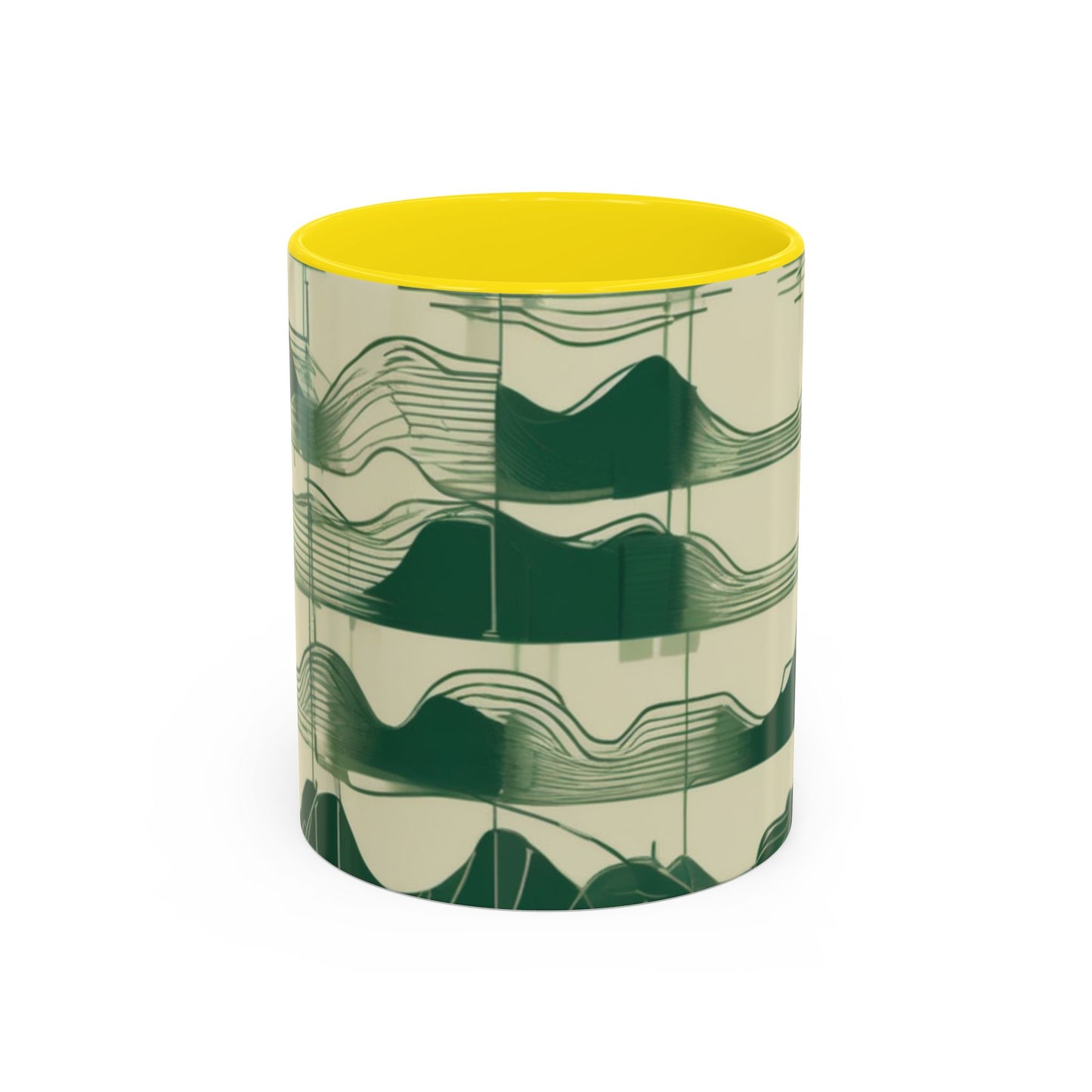 boostlete-mile-by-mile-pattern-audio-blueprint-0971 — Accent Mug 11/15oz