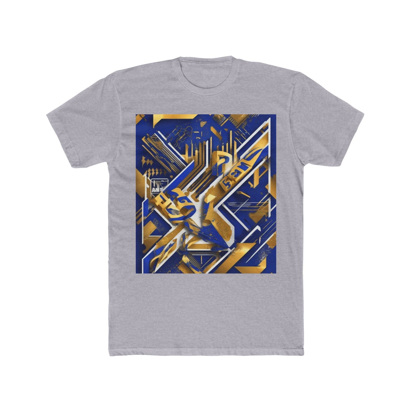 boostlete-am-crew-type-progress-beats-perfect-diagonal-modern-0209 — Unisex Cotton Crew Tee (NL 3600)