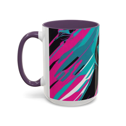 boostlete-mile-by-mile-scene-sprinter-motion-modern-0828 — Accent Mug 11/15oz