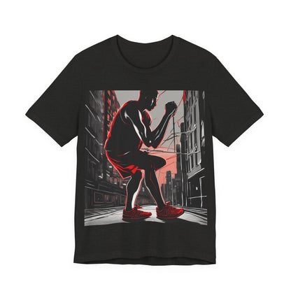 boostlete-am-crew-scene-runner-high-retro-0268 — Unisex Jersey Short Sleeve (B+C 3001)