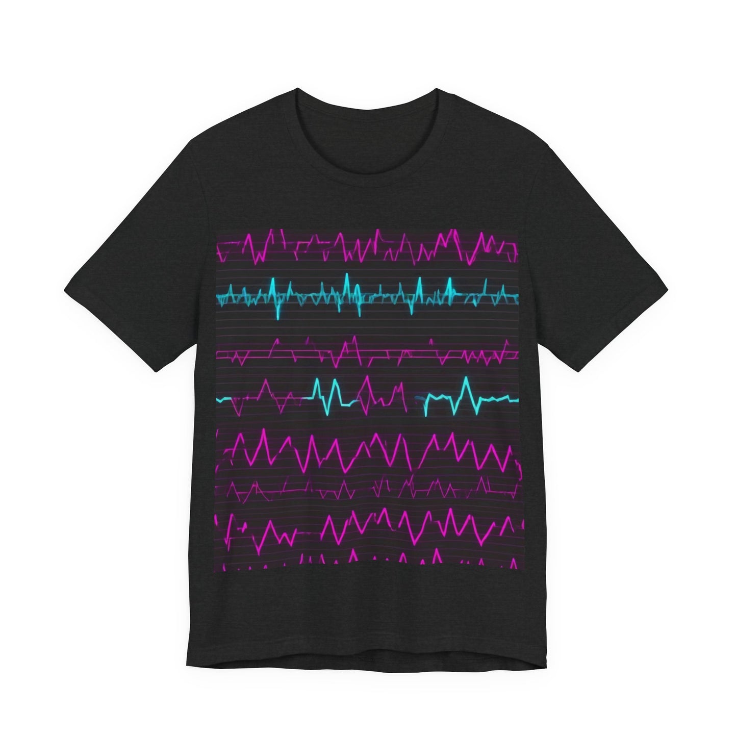boostlete-boost-mode-pattern-ekg-modern-0111 — Unisex Jersey Short Sleeve (B+C 3001)