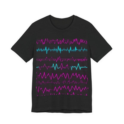 boostlete-boost-mode-pattern-ekg-modern-0111 — Unisex Jersey Short Sleeve (B+C 3001)