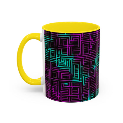 boostlete-boost-mode-pattern-plate-number-monoline-0079 — Accent Mug 11oz/15oz