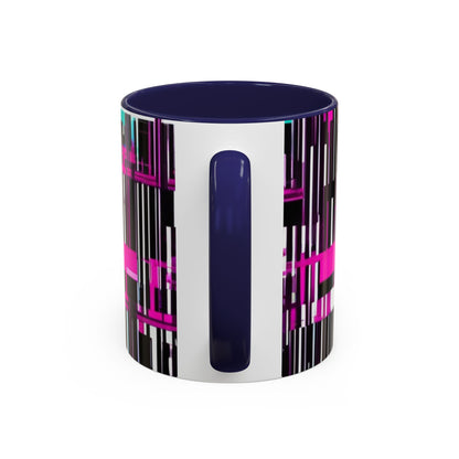 boostlete-am-crew-pattern-barcode-bold-0023 — Accent Mug 11oz/15oz