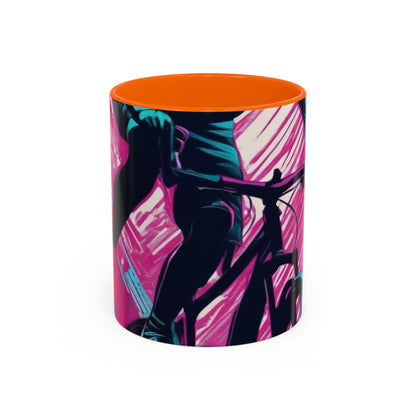 boostlete-field-day-scene-cyclist-glitch-engraved-0256 — Accent Mug 11oz/15oz