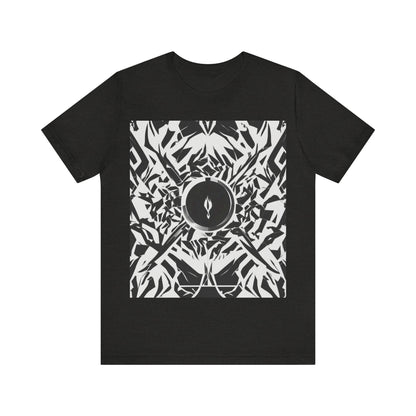 boostlete-am-crew-icon-flame-matte-geometric-0286 — Unisex Jersey Short Sleeve (B+C 3001)