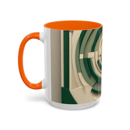 boostlete-mile-by-mile-icon-target-3d-modern-0306 — Accent Mug 11oz/15oz