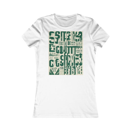 boostlete-field-day-type-every-split-counts-vertical-vector-0009 — Women's Favorite Tee (B+C 6004)