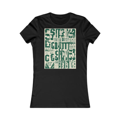 boostlete-field-day-type-every-split-counts-vertical-vector-0009 — Women's Favorite Tee (B+C 6004)